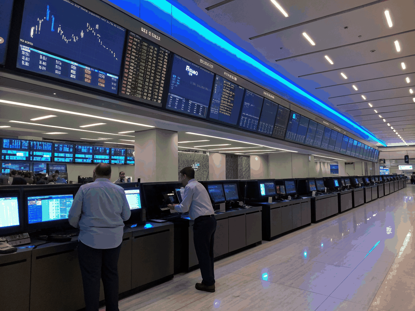 Detailed market structure analysis on dark chart
