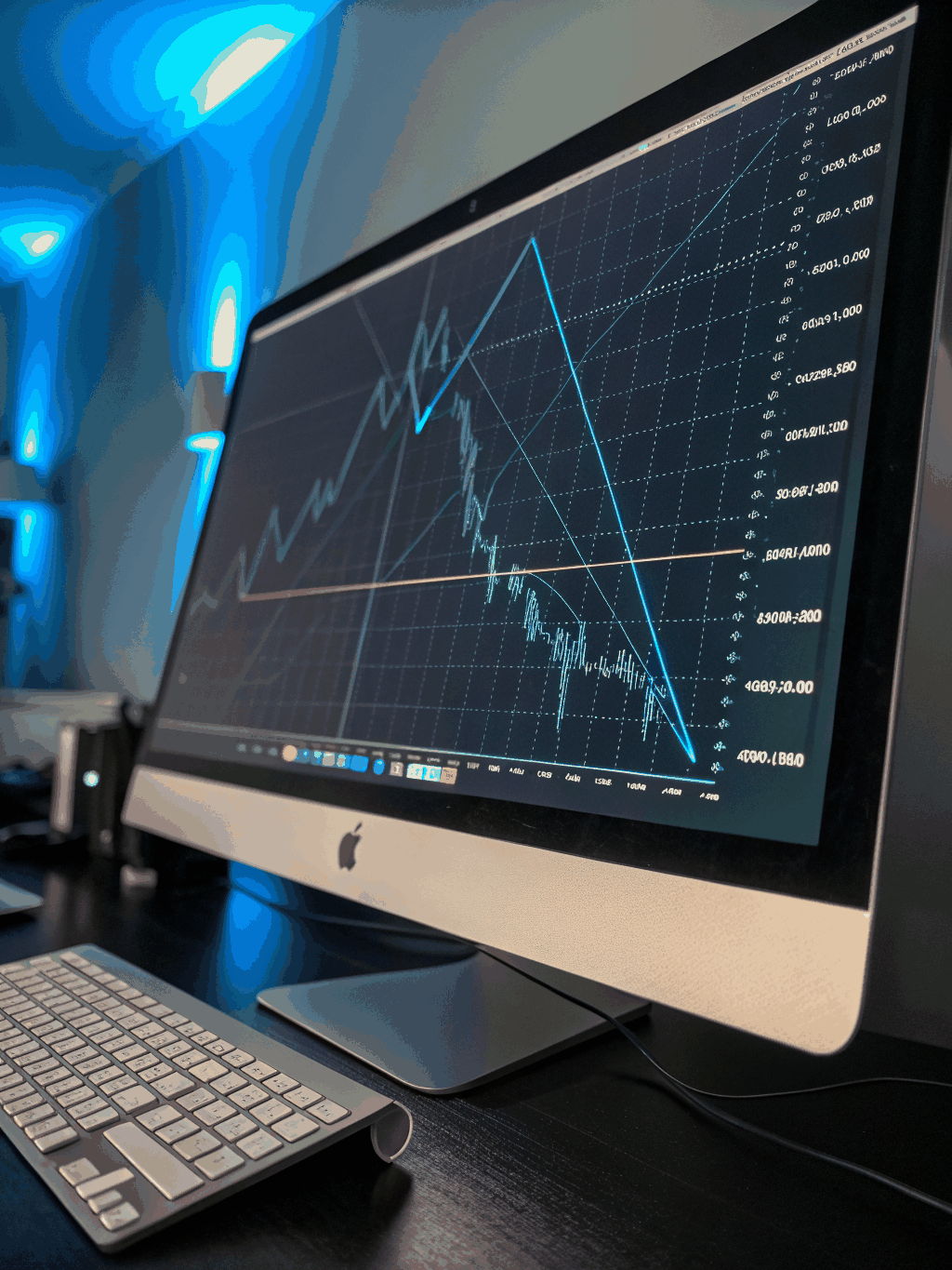 Institutional market structure analysis chart
